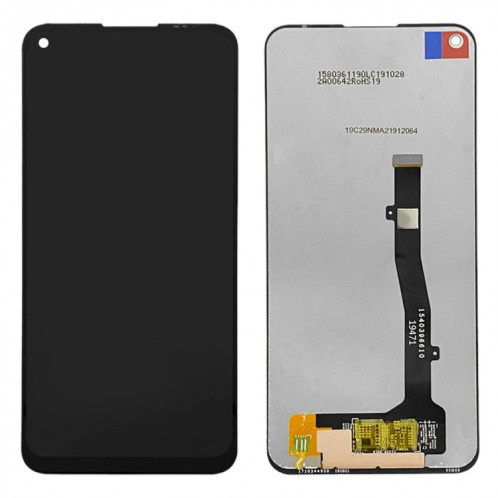 Écran LCD OEM pour ZTE Axon 11 SE 5G 9000N avec assemblage complet du numériseur (noir) SH971B259-04