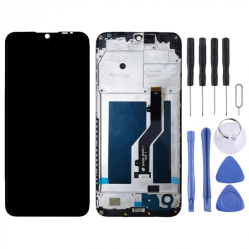 Écran LCD OEM pour ZTE Blade A7 2019 2019RU Assemblage complet du numériseur avec cadre (noir) SH975B1110-06