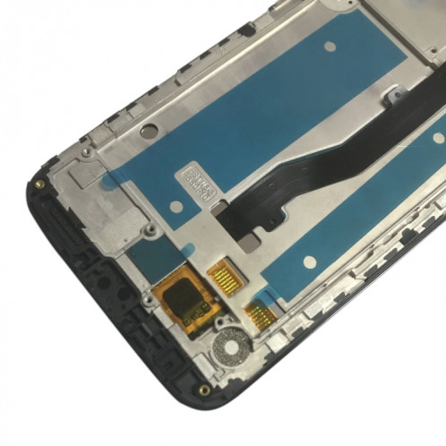 Écran LCD OEM pour ZTE Blade V8 Lite Digitizer Assemblage complet avec cadre (noir) SH978B369-06