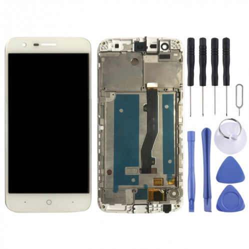 Écran LCD OEM pour ZTE Blade V8 Lite Digitizer Assemblage complet avec cadre (blanc) SH978W1167-06