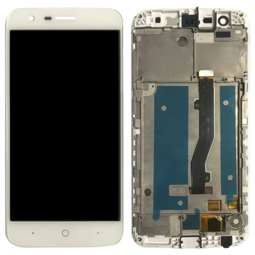 Écran LCD OEM pour ZTE Blade V8 Lite Digitizer Assemblage complet avec cadre (blanc) SH978W1167-06