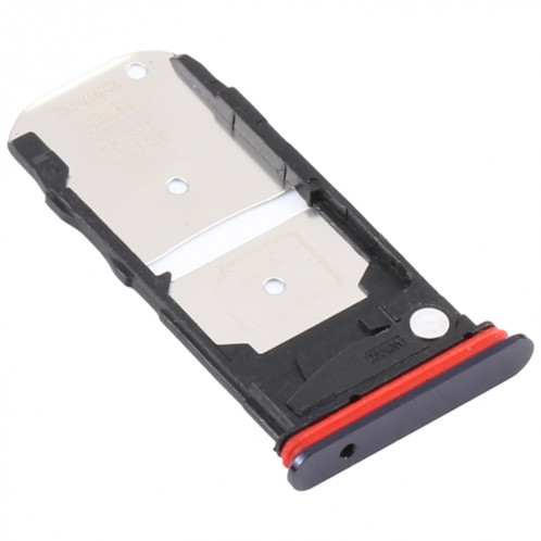 Plateau de carte SIM + plateau de cartes Micro SD pour Motorola Moto Edge + (Noir) SH021B434-04