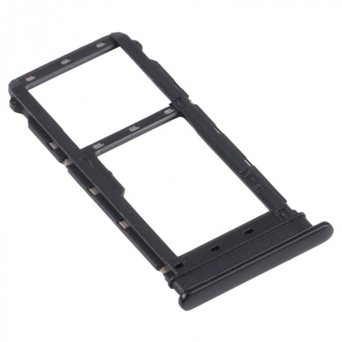 Plateau de carte SIM + plateau de cartes Micro SD pour Motorola Moto G8 Plus XT2019 XT2019-2 (Noir) SH022B840-04