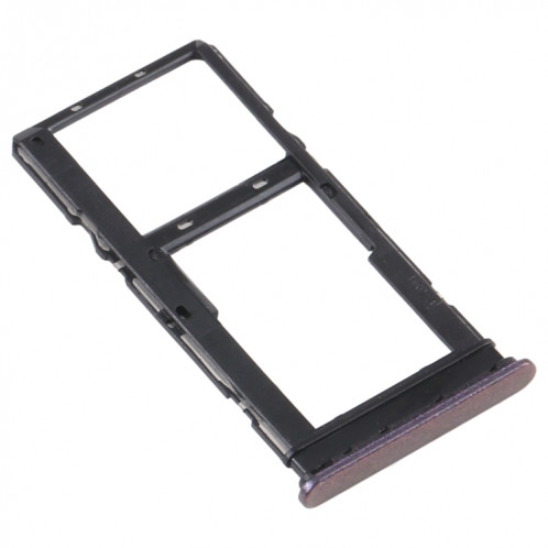 Plateau de carte SIM + plateau de carte SIM / plateau de carte micro SD pour Motorola Moto G10 XT2127-2 (Noir) SH028B1470-04