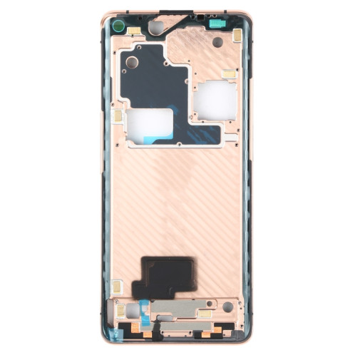 Pour OPPO Find X2 Pro CPH2025 PDEM30 Original Front Housing LCD Frame Bezel Plate (Gold) SH048J1652-06