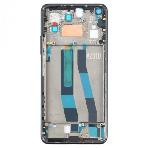 Plaque de lunette LCD de boîtier avant d'origine pour Xiaomi MI 11 Lite 5G / mi 11 Jeunesse (Noir) SH051B672-07