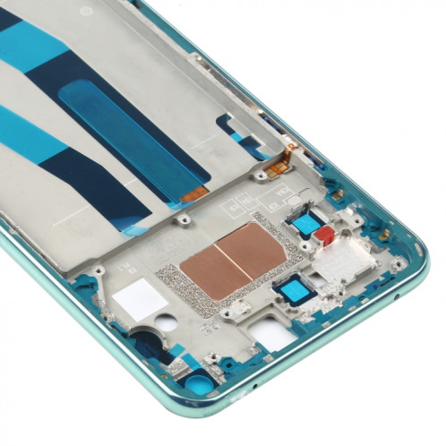 Plaque de lunette LCD de boîtier avant d'origine pour Xiaomi Mi 11 Lite 5G / mi 11 Jeunesse (Vert) SH051G919-07