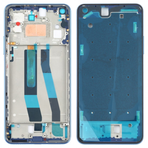 Plaque de lunette LCD de boîtier avant d'origine pour Xiaomi MI 11 Lite 4G M2101K9AG (bleu) SH053L833-07