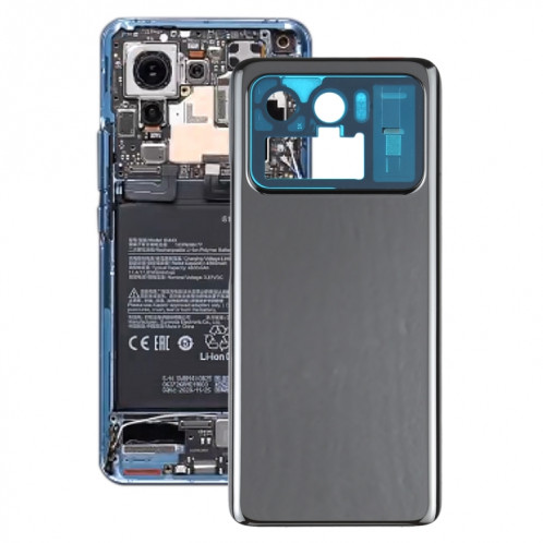 Couverture arrière de la batterie de céramique originale pour Xiaomi Mi 11 Ultra M2102K1G SH55BL1903-07