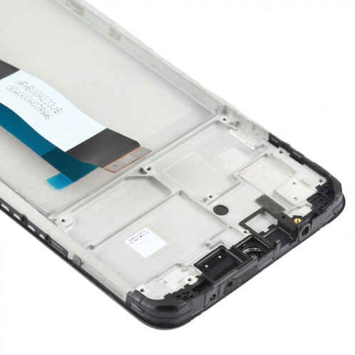 Écran LCD et numériseur Assemblage complet avec cadre pour Xiaomi Redmi Note 9 4G / Poco M3 M2010J19SC M2010J19CG (Noir) SH061B388-07