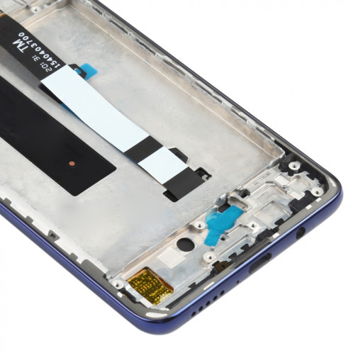 Écran LCD d'origine et numériseur Assemblage complet avec cadre pour Xiaomi Redmi Note 9 PRO 5G / MI 10T LITE 5G M2007J17C M2007J17G (Bleu) SH062L1609-07