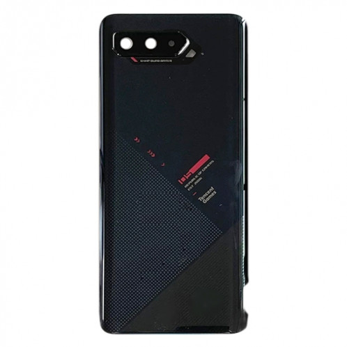 Couvercle arrière de la batterie d'origine pour téléphone Asus Rog Téléphone 5 ZS673KS (Noir) SH106B1918-06