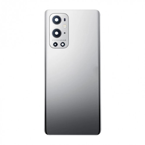 Pour le couvercle arrière de la batterie OnePlus 9 Pro avec objectif d'appareil photo (argent) SH116S1437-05