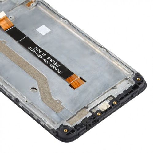 Écran LCD et numériseur Assemblage complet avec cadre pour Nokia C3 (Noir) SH64BL79-07