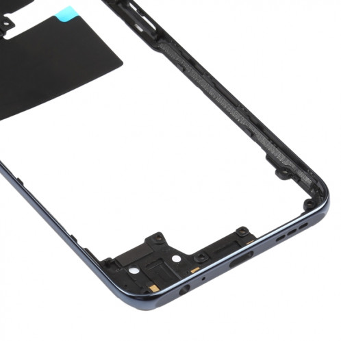 Plaque de lunette de cadre moyen pour Xiaomi Redmi Note 10 M2101K7AI M2101K7AG (Noir) SH189B261-07