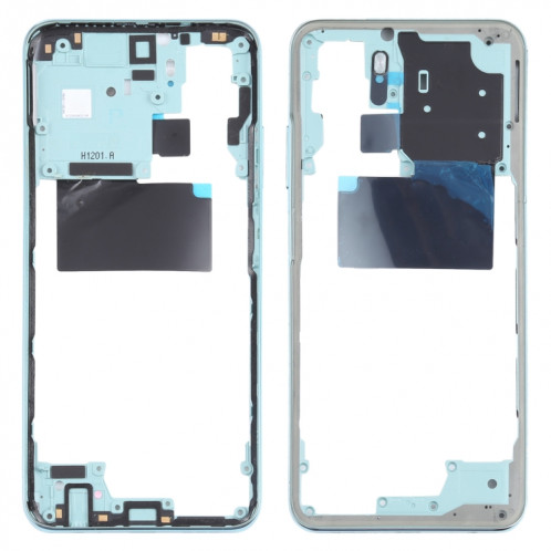 Plaque de lunette de cadre moyen pour xiaomi redmi note 10 m2101k7ai m2101k7ag (vert) SH189G1319-07