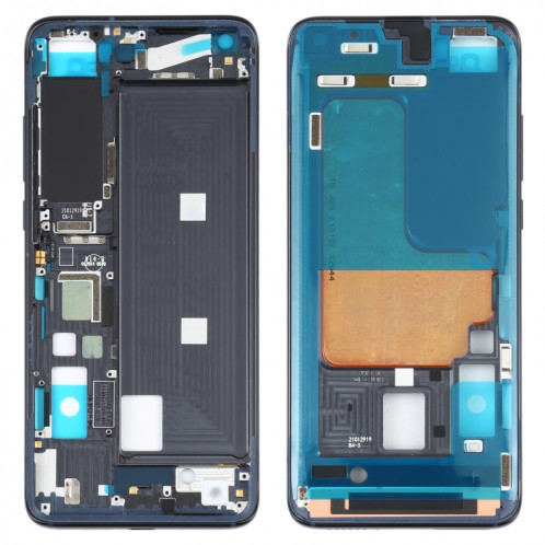 Plaque de lunette de cadre LCD de boîtier d'origine pour Xiaomi MI 10S (Noir) SH192B1615-07