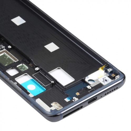 Plaque de lunette de cadre LCD de boîtier d'origine pour Xiaomi MI 10S (Noir) SH192B1615-07