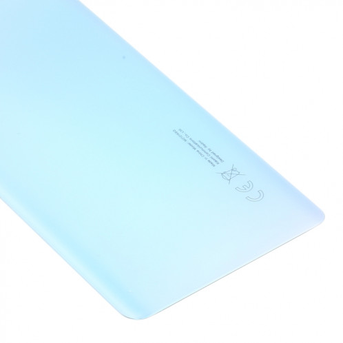 Couverture arrière de la batterie d'origine pour Xiaomi Redmi Note 10 Pro Max / Redmi Note 10 Pro 4G / Redmi Note 10 Pro (Inde) M2101K6P M2101K6G M2101K6I M2101K7AI M2101K7AG (Blanc) SH93LL1510-07