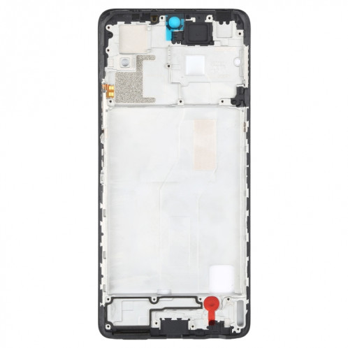 Original Front Housing LCD Frame Bezel Plate for Xiaomi Redmi Note 10 Pro Max / Redmi Note 10 Pro / Redmi Note 10 Pro (India) M2101K6P M2101K6G M2101K6I(Black) SH195B1800-07
