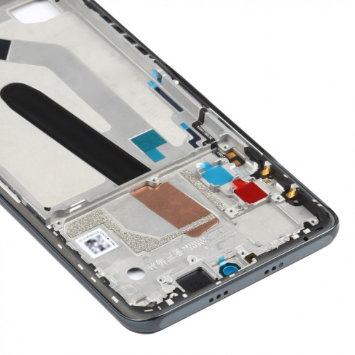 Plaque de lunette à charbon LCD de boîtier d'origine pour Xiaomi Poco F3 M2012K11AG (Noir) SH197B1807-07