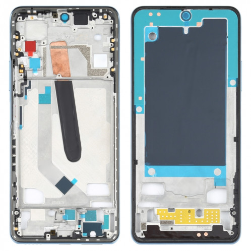 Plaque de lunette LCD de boîtier d'origine avant pour Xiaomi Poco F3 M2012K11AG (bleu) SH197L364-07