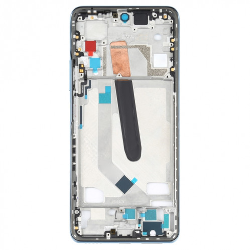 Plaque de lunette LCD de boîtier d'origine avant pour Xiaomi Poco F3 M2012K11AG (bleu) SH197L364-07
