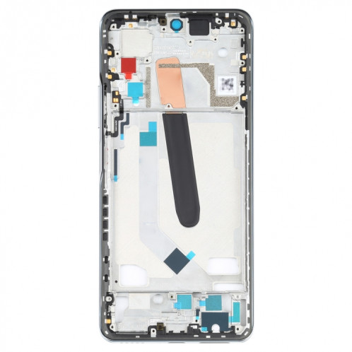 Plaque de lunette LCD de boîtier d'origine avant pour Xiaomi Poco F3 M2012K11AG (blanc) SH197W243-07