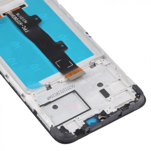 Écran LCD et numériseur Assemblage complet avec cadre pour Motorola Moto E7 Power PAMH0001IN PAMH0010IN PAMH0019IN (Noir) SH200B1984-07