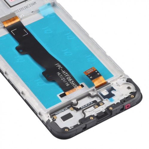 Écran LCD et numériseur Assemblage complet avec cadre pour Motorola Moto E7 Power PAMH0001IN PAMH0010IN PAMH0019IN (Noir) SH200B1984-07
