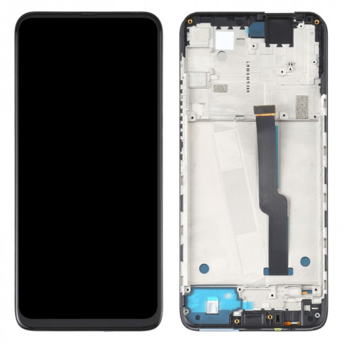 Écran LCD et numérisation Assemblage complet avec cadre pour Motorola One Fusion + Pakf0002in (Noir) SH202B1174-07