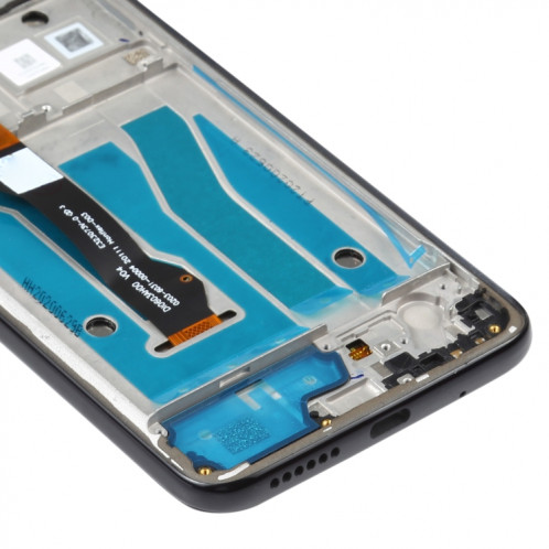 Écran LCD et numériseur Assemblage complet avec cadre pour Motorola Moto G8 Plus XT2019 XT2019-2 (Noir) SH204B1795-07