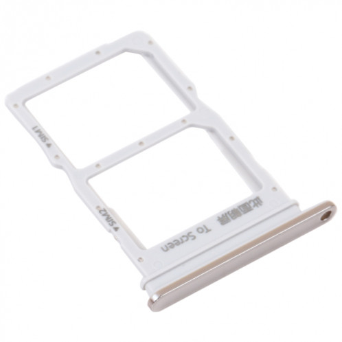Plateau de carte SIM + plateau de carte SIM pour Huawei Nova 8 5G (argent) SH212S1253-04