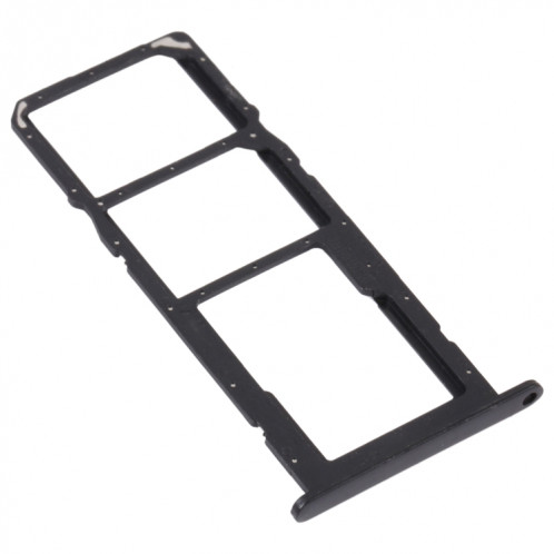 Plateau de carte SIM + plateau de carte SIM + plateau de carte Micro SD pour Huawei Profitez 20 SE 4G (Noir) SH213B1737-04