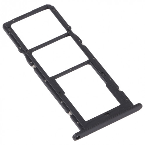 Plateau de carte SIM + plateau de carte SIM + plateau de carte Micro SD pour Huawei Profitez 20 SE 4G (Noir) SH213B1737-04