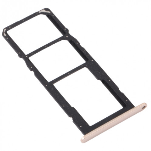 Plateau de carte SIM + plateau de carte SIM + plateau de carte micro SD pour Huawei Profitez de 20 SE 4G (Gold) SH213J919-04