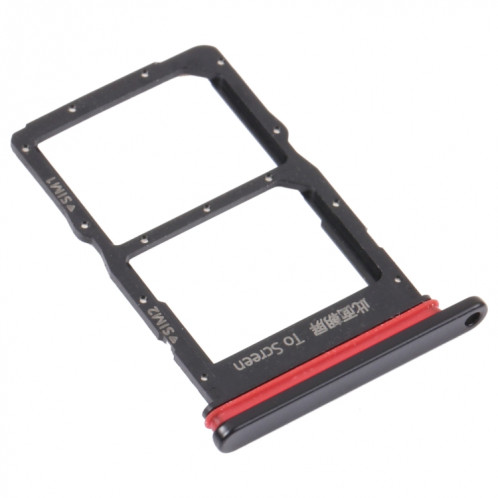 Plateau de carte SIM + plateau de carte SIM pour Huawei Nova 8 SE (Noir) SH214B1263-04