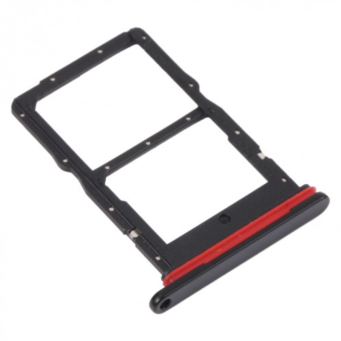 Plateau de carte SIM + plateau de carte SIM pour Huawei Nova 8 SE (Noir) SH214B1263-04