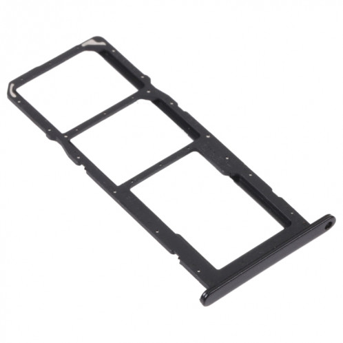 Plateau de carte SIM + plateau de carte SIM + plateau de carte micro SD pour Huawei Y7A (Noir) SH215B1053-04