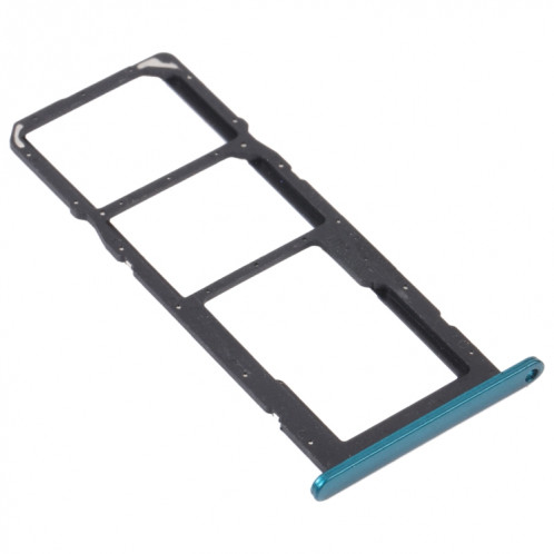 Plateau de carte SIM + plateau de carte SIM + plateau de carte micro SD pour Huawei Y7A (vert) SH215G1903-04
