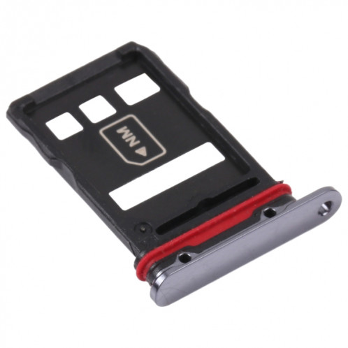 Plateau de carte SIM + Bac de carte NM pour Huawei Mate 40 Pro (Noir) SH216B647-04
