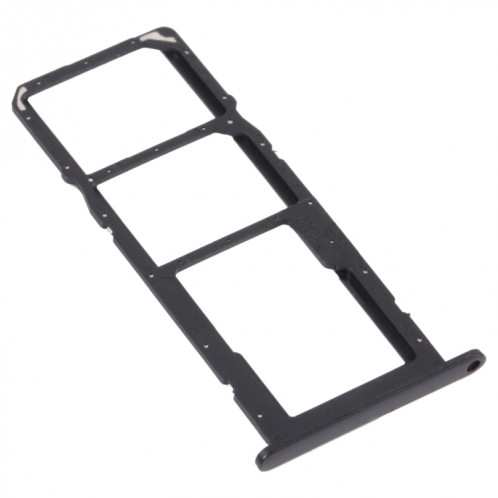 Plateau de carte SIM + plateau de carte SIM + plateau de carte micro SD pour Huawei P Smart 2021 (Noir) SH218B1621-04