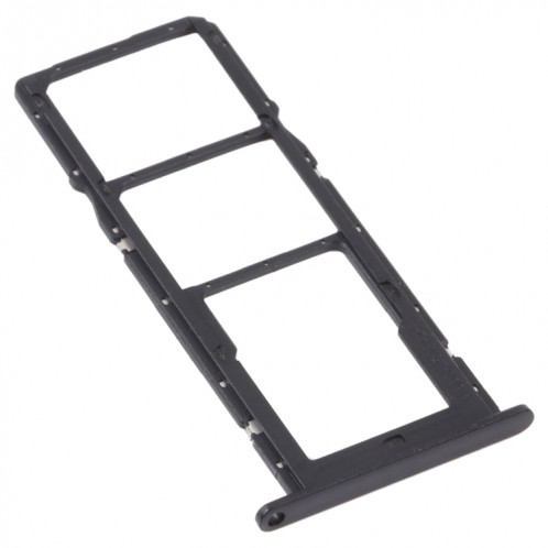 Plateau de carte SIM + plateau de carte SIM + plateau de carte micro SD pour Huawei P Smart 2021 (Noir) SH218B1621-04