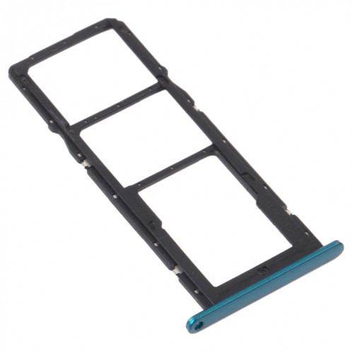 Plateau de carte SIM + plateau de carte SIM + plateau de carte micro SD pour Huawei P Smart 2021 (Vert) SH218G803-04