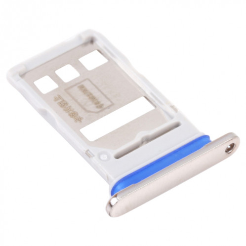 Plateau de carte SIM + Bac de carte NM pour Huawei Profitez de 20 plus 5g (argent) SH219S732-04