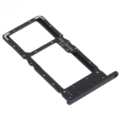 Plateau de carte SIM + plateau de carte SIM / plateau de carte micro SD pour Huawei Maimang 9 (Noir) SH220B793-04