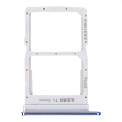 Plateau de carte SIM + plateau de carte SIM / plateau de carte Nmicro pour l'honneur x10 max 5g (argent) SH221S1873-04