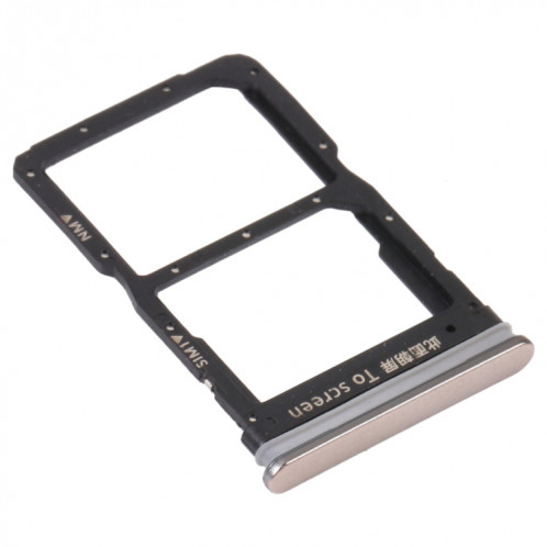 Plateau de carte SIM + Bac de carte NM pour Huawei Profitez de 20 PRO (Gold) SH222J1060-04