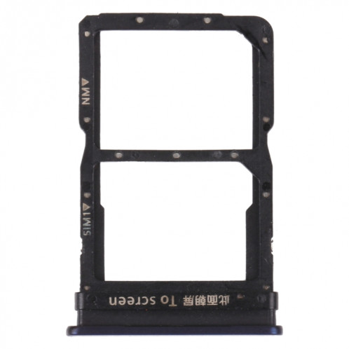Plateau de carte SIM + Bac de carte NM pour Huawei Profitez de 20 PRO (Bleu) SH222L1134-04