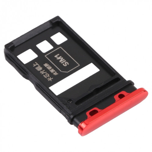 Plateau de carte SIM + plateau de carte SIM pour Honor Play4 Pro (rouge) SH223R1236-04